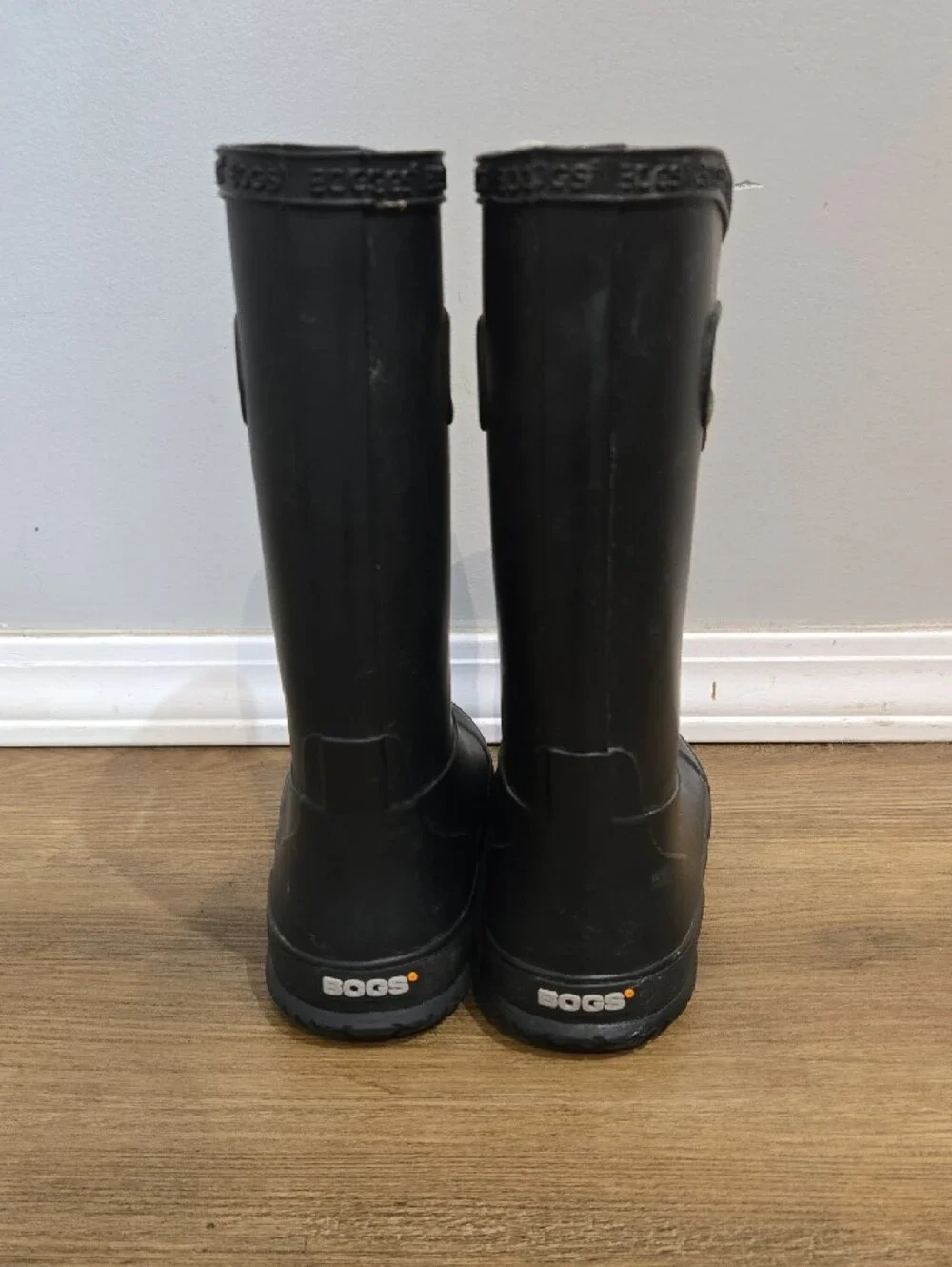 Bogs Kids Black Insulated Rain & Snow Boots